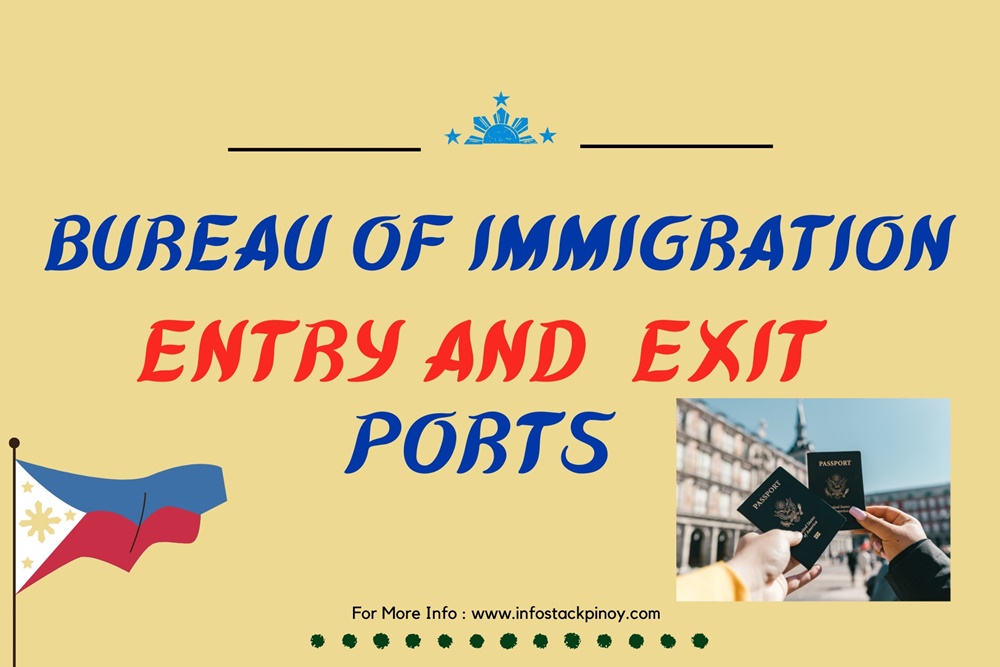 Bureau Of Immigration Entry & Exit Ports In The Philippines